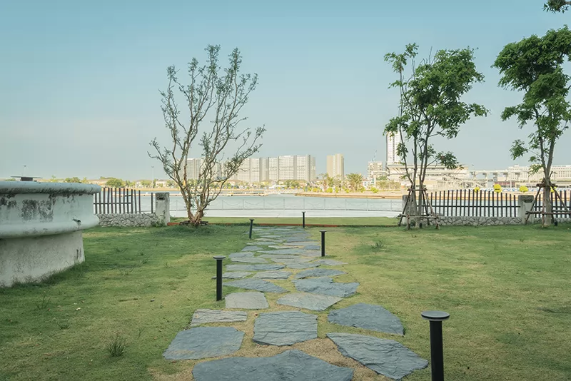 The Backyard — The Lake Club lakeside lawn and event space